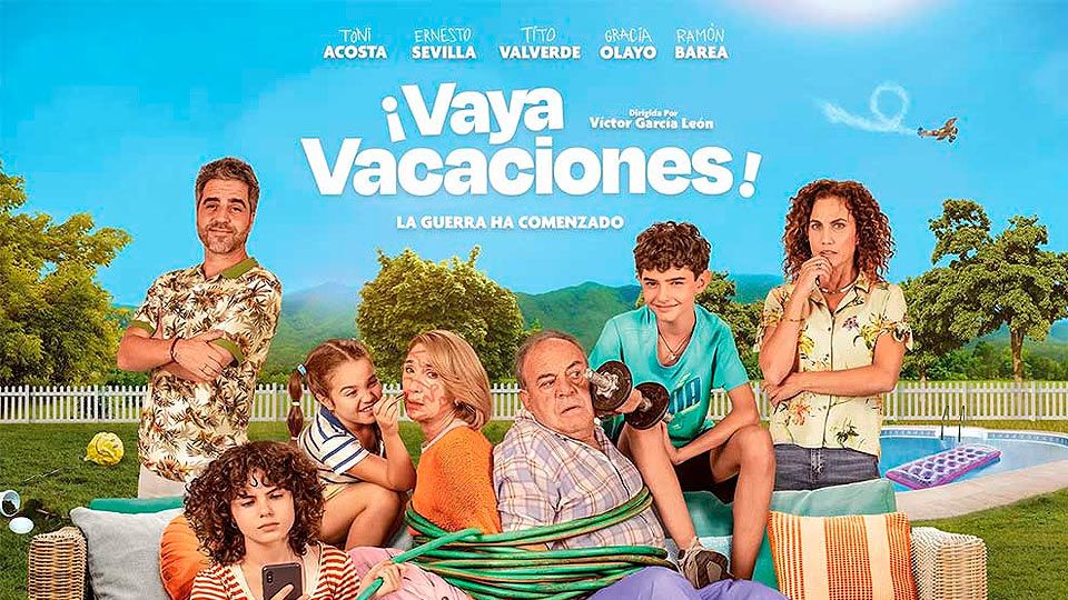 Movie poster "Vaya Vacaciones"